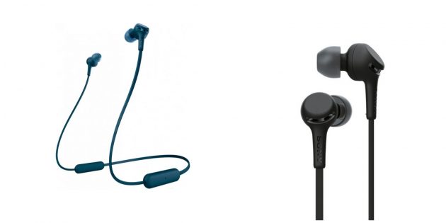 Кращі бездротові навушники: Sony WI-XB400