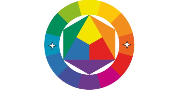 Як користуватися колірним колом Іттена: комплементарне поєднання